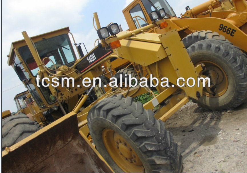 140H used USA motor grader for sale in shanghai China