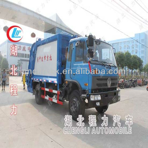 14cbm Dongfeng 153 garbage compactor truck