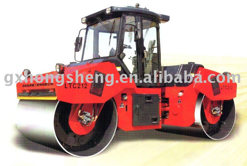 14t double drum vibratory Hydraulic roller