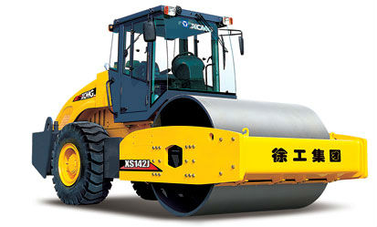 14ton XCMG hydraulic single-drum vibratory rollers capacity 14 tons XS142J