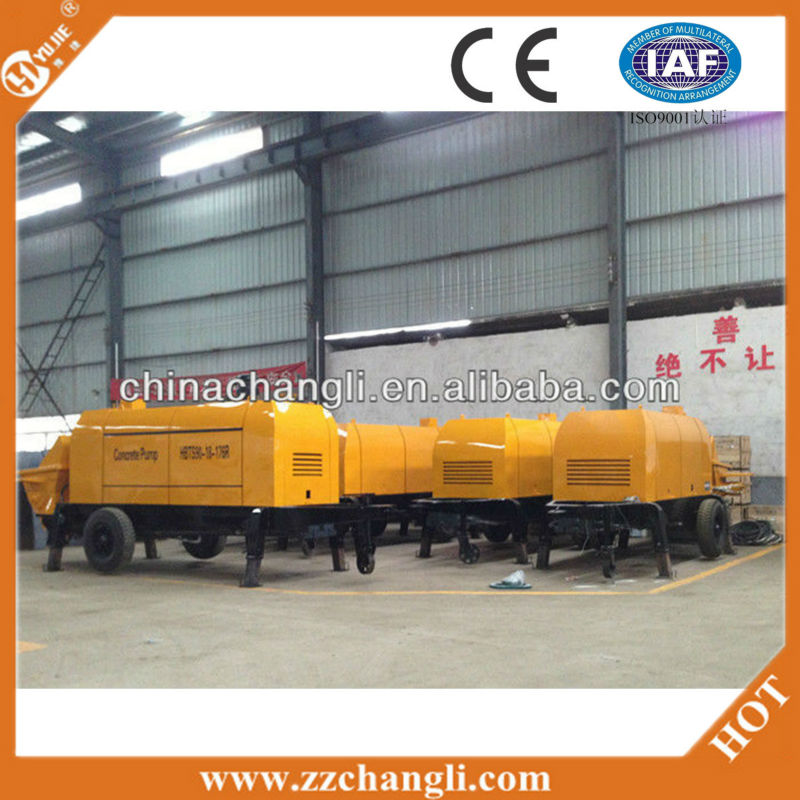 15-25m3/h Productivity Portable Concrete Pumps, Concrete Pumps with Agitator,Lighweight Concrete Pumps (XHBT-15SA)