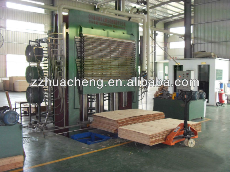 15 layers 600 ton High Quality Hot Press Machine/Plywood Hydraulic Hot Press Machine