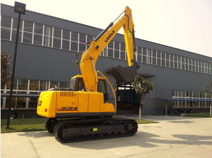 15 Ton crawler excavator with ISUZU engine, 0.53CBM bucket