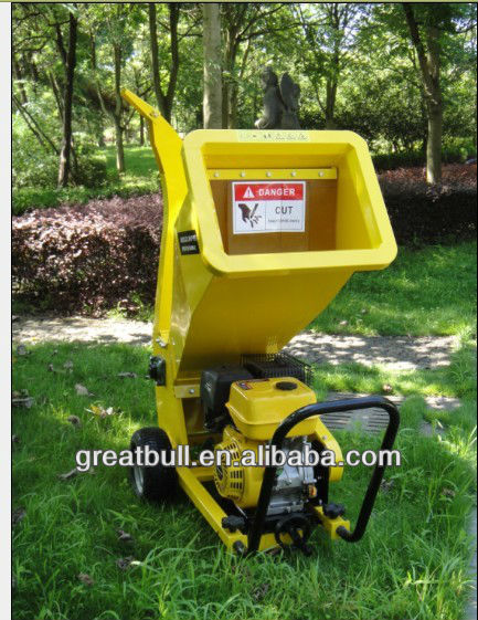 15HP gasoline wood shaving machine chipper shredder