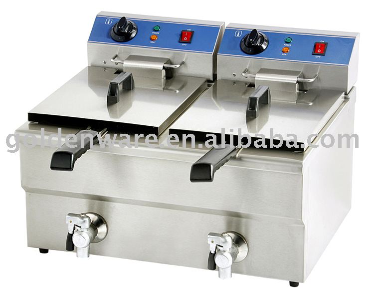 15L Twin Electric Deep Fryer