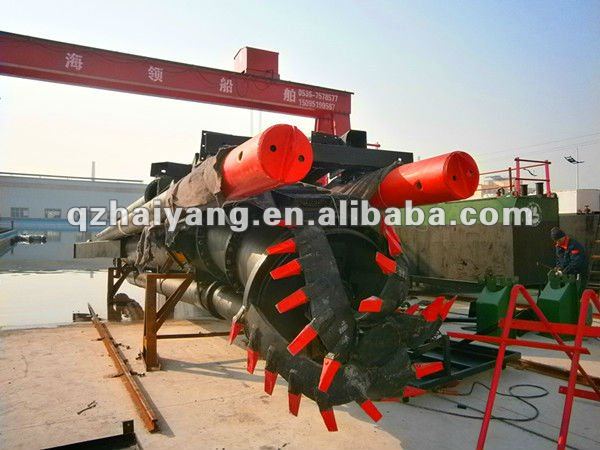 15m dredger equipment,sand dredging,cutter suction dredge