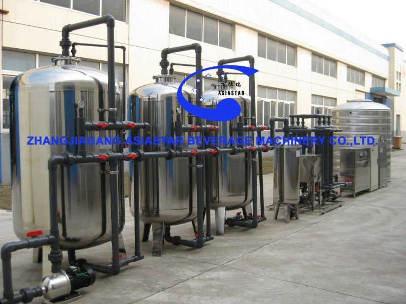 15MT/H Complete mineral water treatment system