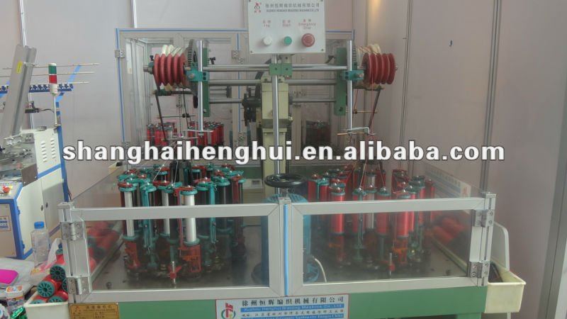 16 spindle high speed braiding machinery