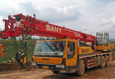 16 ton sany used truck crane 2010 YEAR @DEALER PRICE!