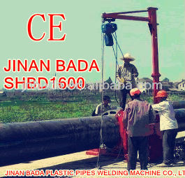 1600 pe hdpe pipe butt fusion welding machine