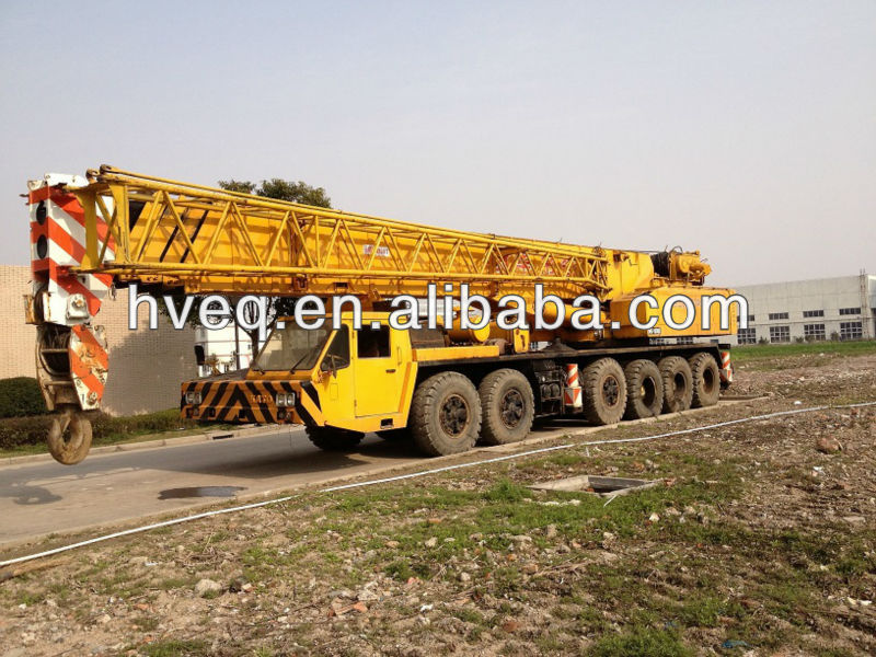 160t used KATO hydraulic crane