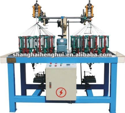 17 spindle carriers wave ribbon braiding machine