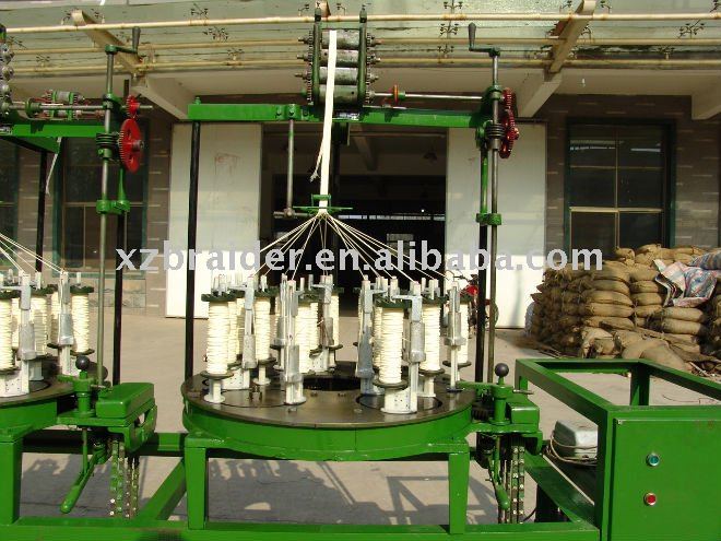 17 spindles belt braiding machine