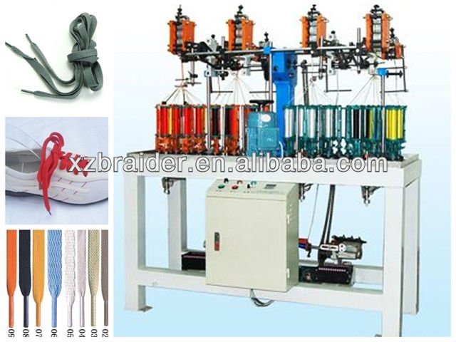 17carriers high speed shoelace braiding machine