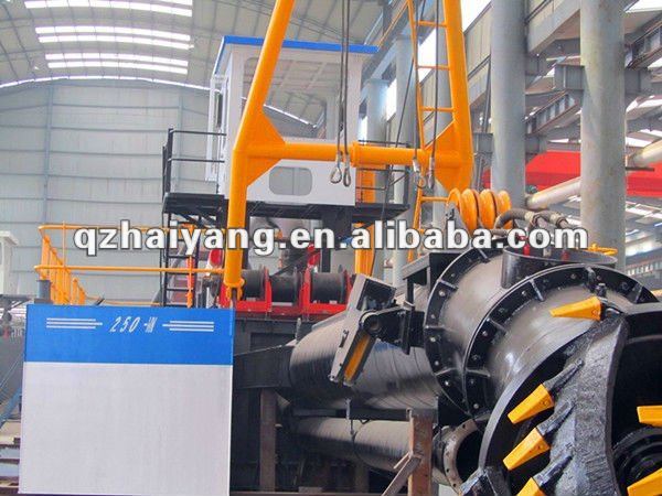 18 inch sand and mud cutter suction dredger vessel