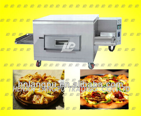 18 inch stainless steel conveyor pizza oven commercial use