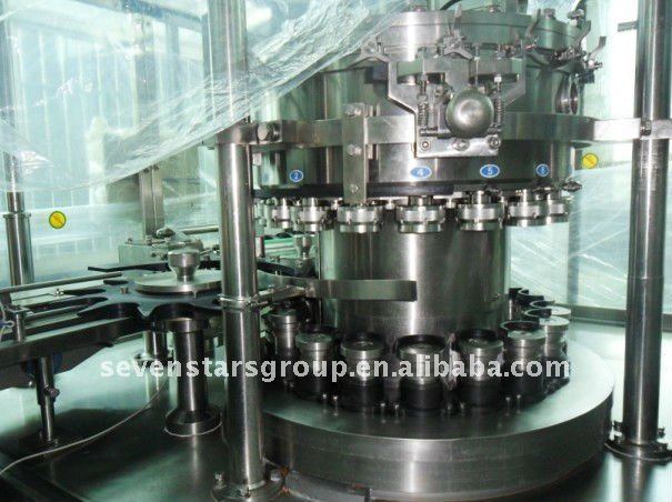 18000bph aluminum can filler and seamer