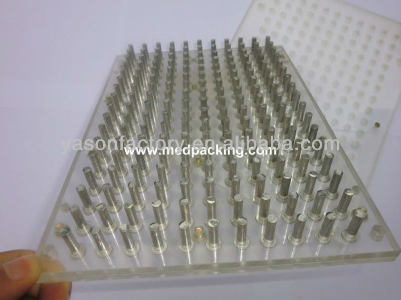 187 holes manual capsule filling machine + tamping tool size 00#