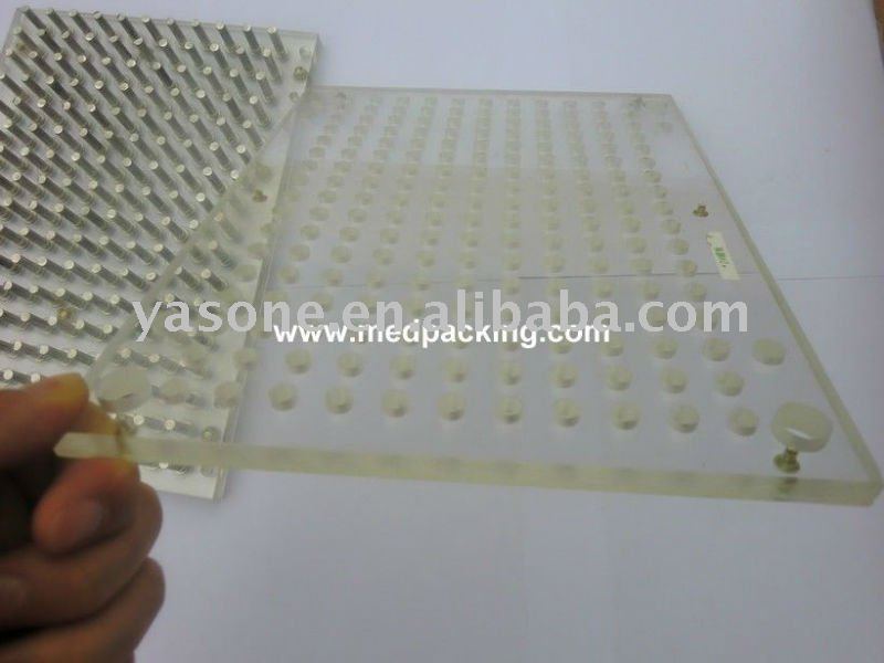 187 holes manual capsule filling machine + tamping tool size 5# YSC-B223