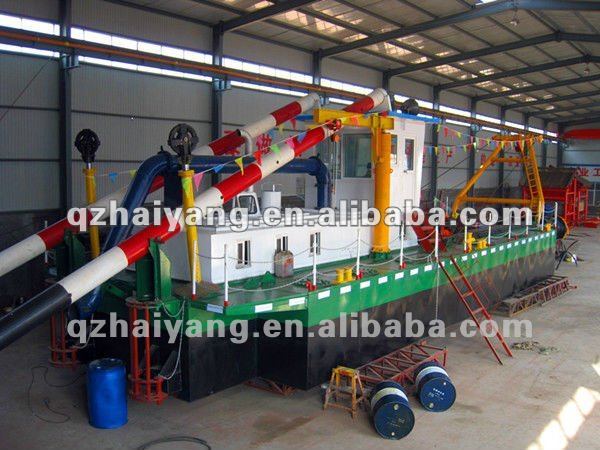 18inch/16inch/14inch cutter suction dredge design