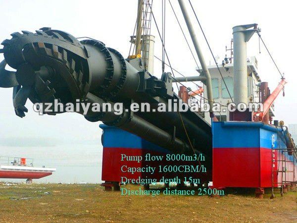 18inch 4000m3/h sand dredger vessel