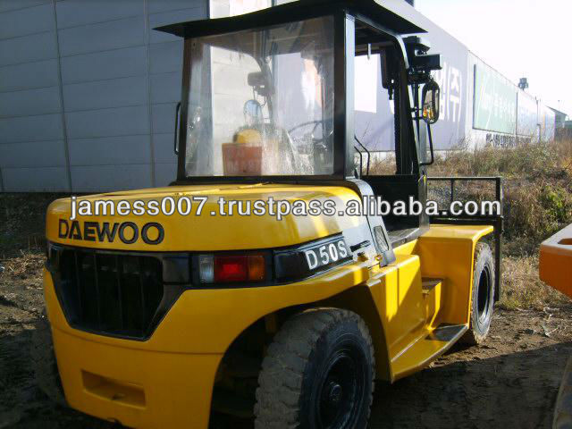 1998Year Daewoo 5Ton D50S Forklift