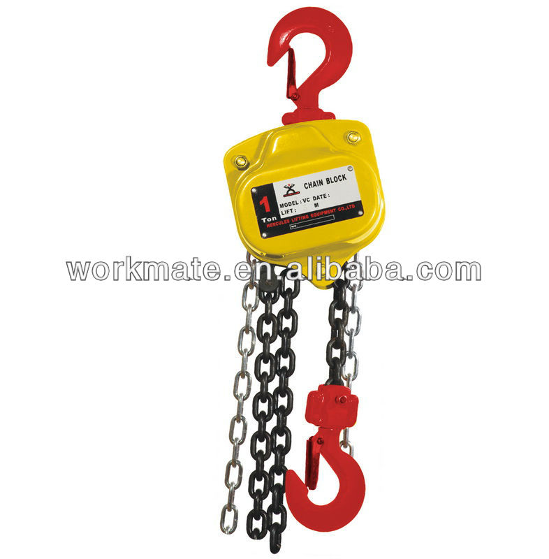 1T*1.5M Manual Chain Hoist/ Chain block