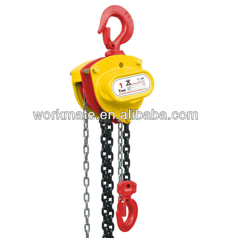 1T*1.5M Manual Chain Hoist/ Chain block