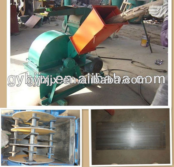 1t capacity wood Hammer mill for farm using