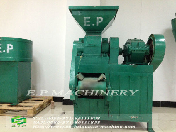 1t/h roller type charcoal briquette machine hot selling in Mexico