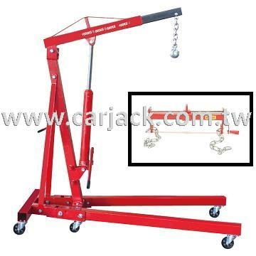 1Ton Hydraulic Folding Engine Hoist / Shop Crane