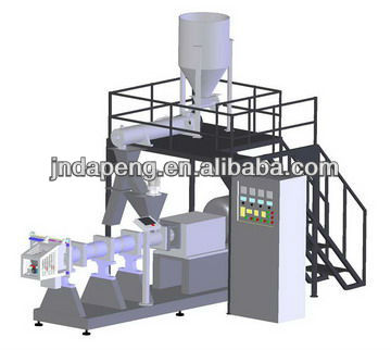 1ton per hour DP90 dry kibble dog food steam extruder machine