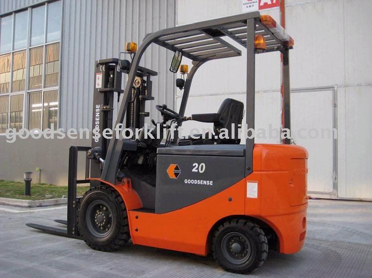 2.0T Four Wheel Electric Forklift with CURTIS Controller