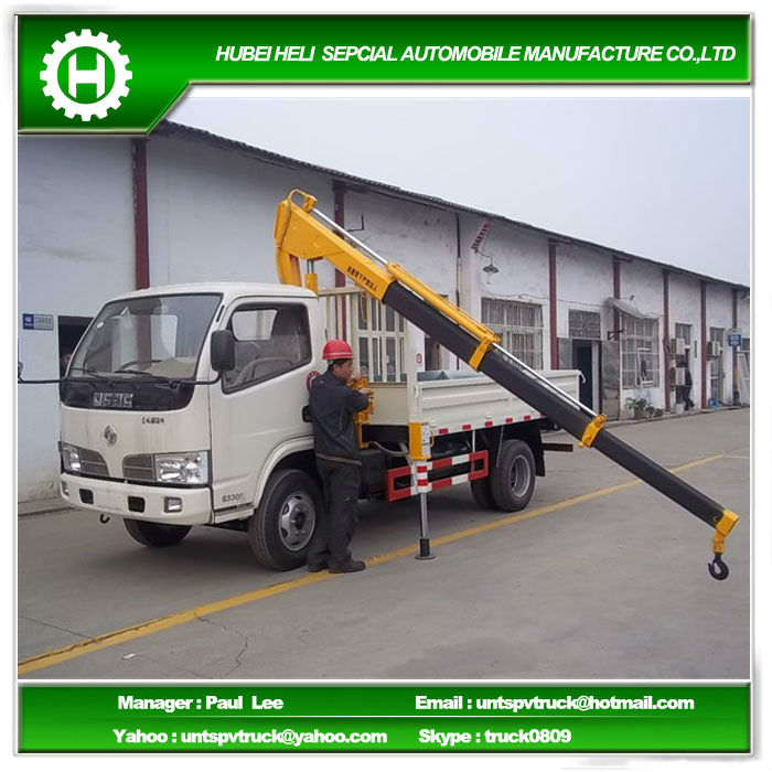 2.5 tons mini truck mounted crane