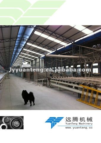 2-50 million m2 paper faced gypsum board production line