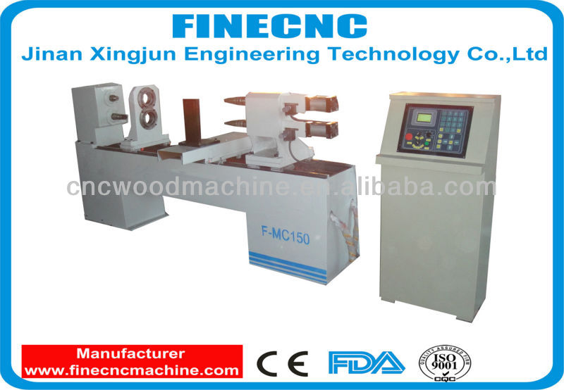 2 axis cnc wood lathe from factory directly