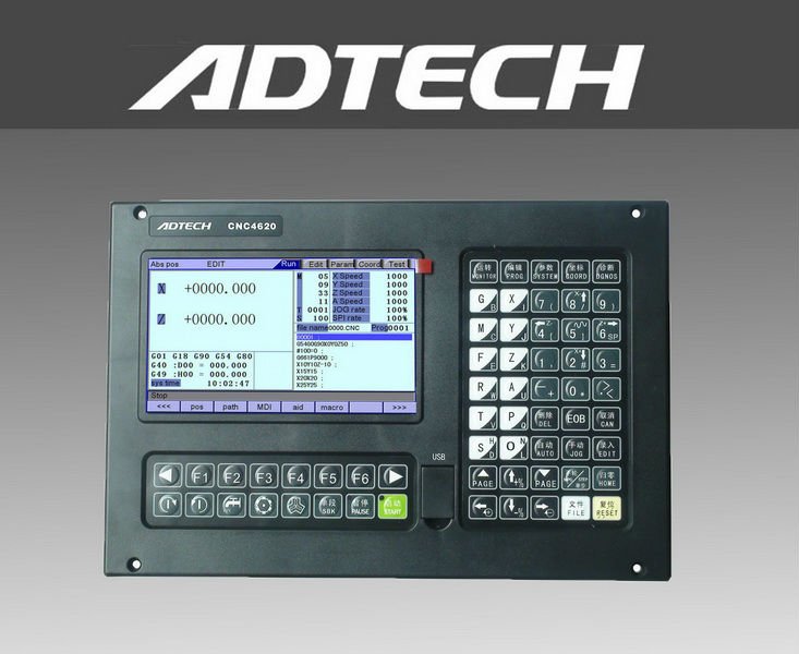 2 axis lathe machine controller ADTECH-4620