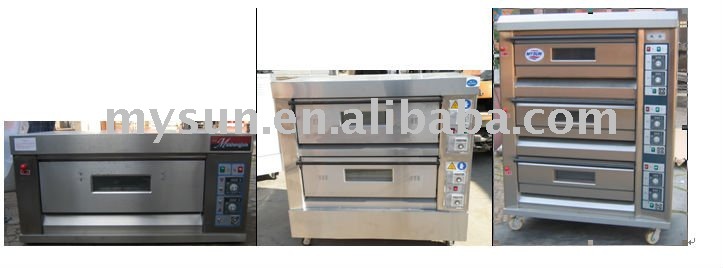 2 decks 4 trays Electric baking Oven