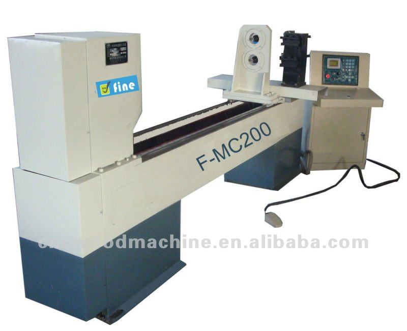 2 spindle cnc wood lathe