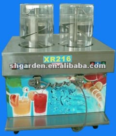 2 tanks slush machine/juice dispenser