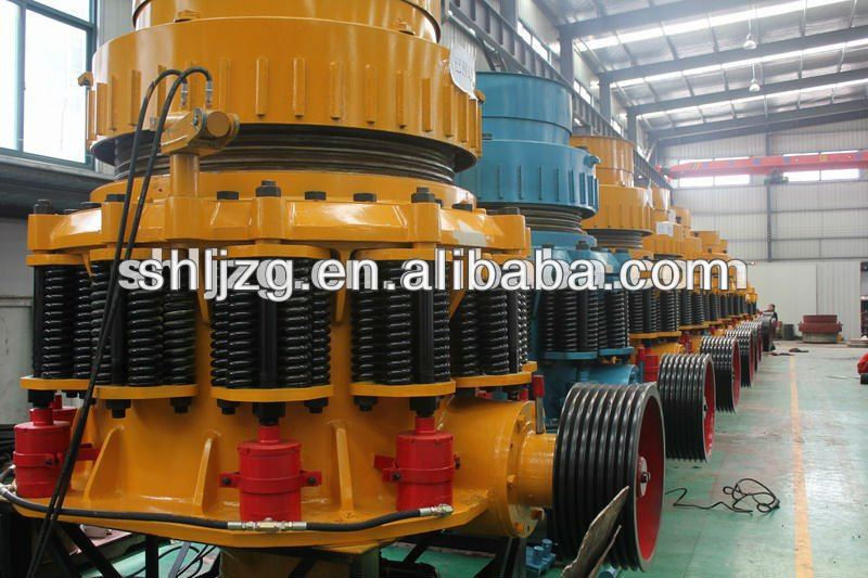 2 years guarantee and hydralic compound cone crusher