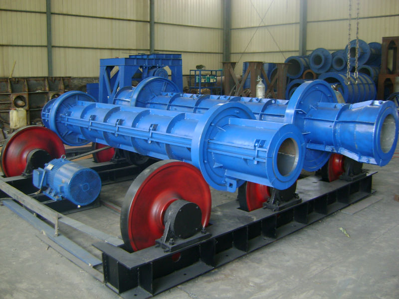 200-1200mm Centrifugal concrete pipe making machine