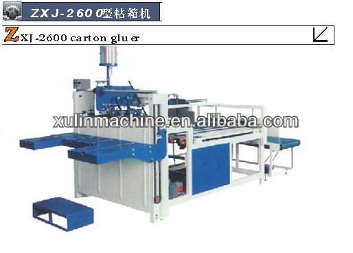 2000 carton gluer making machine folder gluer