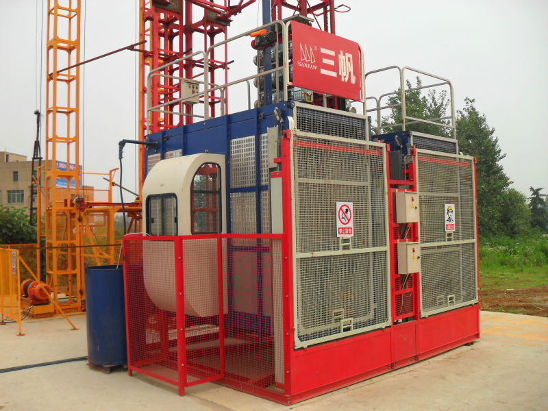 2000kg construction tower elevator