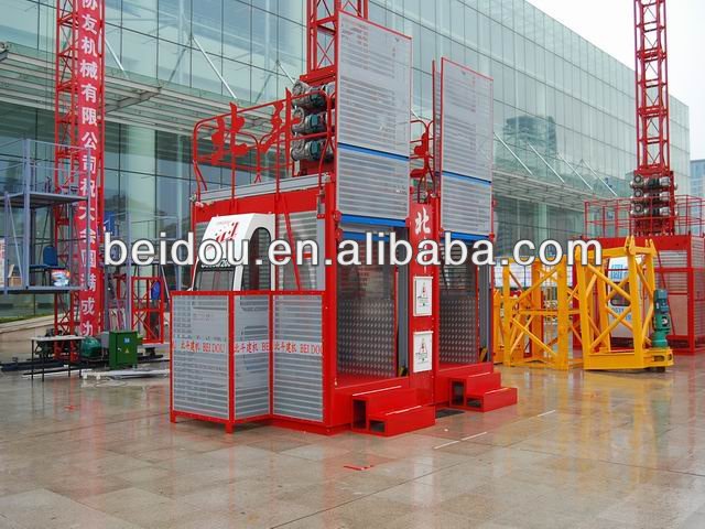 2000kg passenger lifting building elevator