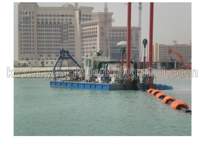 2000m3/h cutter suction pontoon dredger