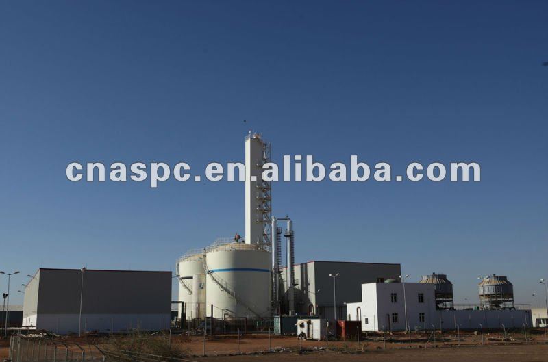 2000Nm3/h Air Separation Plant, liquid plant, liquid oxygen plant