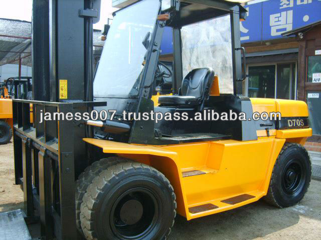 2001Year Daewoo 7Ton D70S Forklift