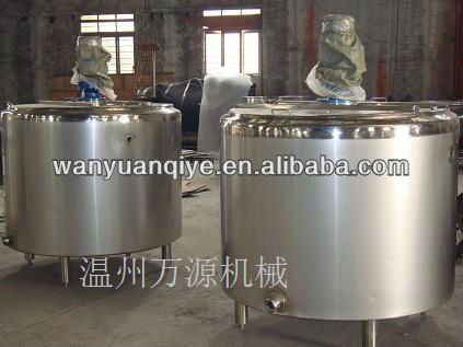 200gallon steam heating tank with agitator mixing tank