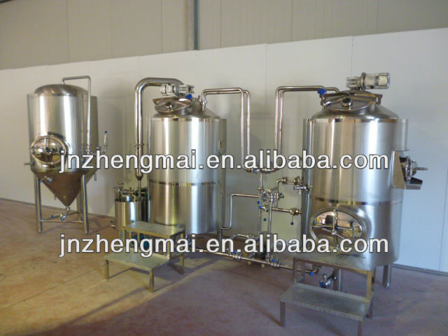 200L beer brewery system turnkey project / beer brewing system